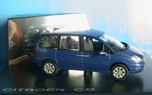 Citroen minivan 2002 blue - citroen, c8