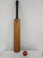 Batte Cricket Ingenio ET Labore Vintage Whytsdale All Cane Avec Balle Ancienne