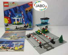 (AH 4) passage à niveau Lego Railway 4532 avec boîte d'origine et BA
