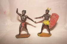 F.CLAIRET FRANCE 2 TRES ANCIENNES FIGURINES 100 101