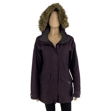 Helly Hansen Femme Veste Parka Padded À Capuche HELLY TECH Violet Foncé Taille M
