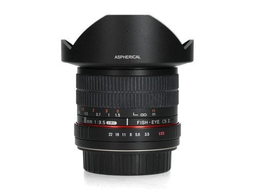 Samyang 8mm umc ii - samyang, cs
