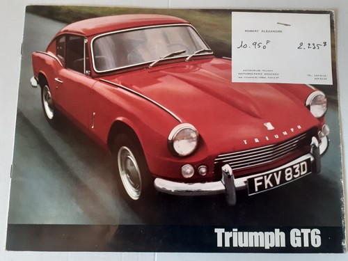 Catalogue brochure triumph - catalogue,
