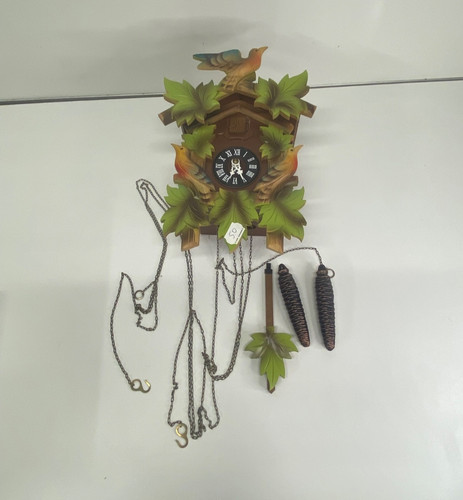 Horloge pendule coucou complet