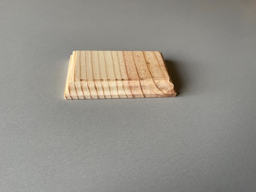 Socle bois brut - socle, en