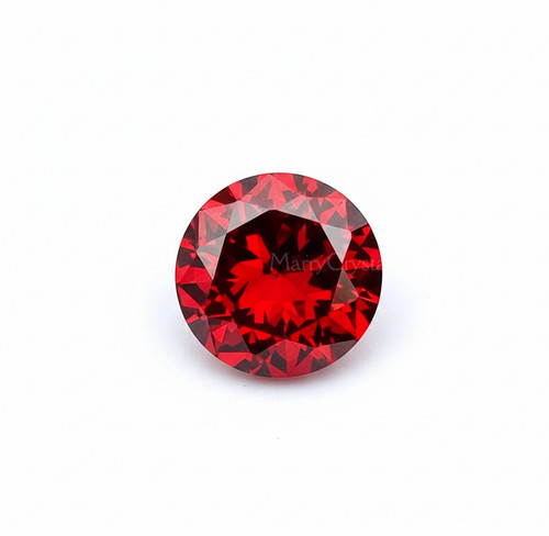 Zircone cubique couleur grenat