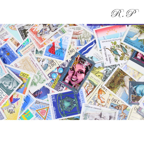 Lot 100 timbres - de, france