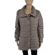 Manteau Doudoune Matelassé Femme Marron Taille L