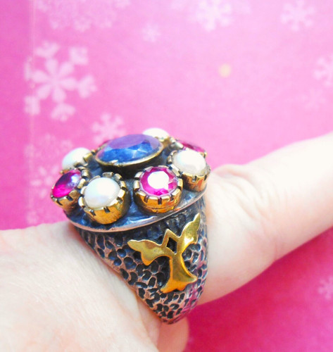 Rare bague ancienne style