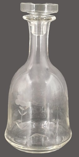 Carafe eau verre vintage - verre,