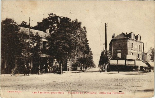 Cpa les pavillons sous - pavillons-sous-bois,