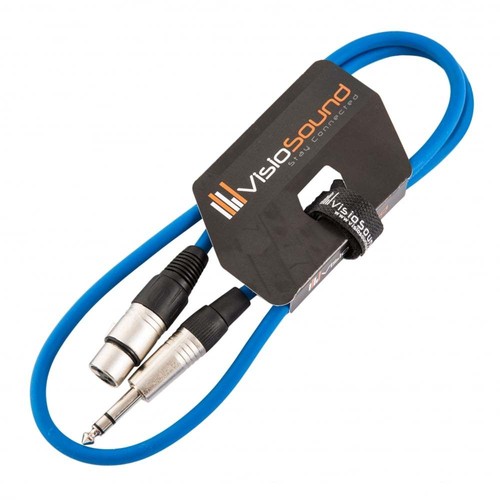 Câble xlr femelle - xlr, trs