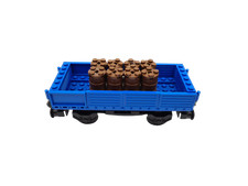 Lego® train 9V RC chemin de fer voie ferrée 4563 wagon BLEU wagon de fret