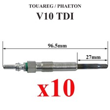 10 Bougies de préchauffage