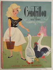 Cendrillon, Walt Disney * Excellente condition * 1964, Ed. Grands album Hachette