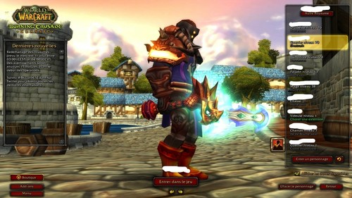 Compte wow tbc - , fury
