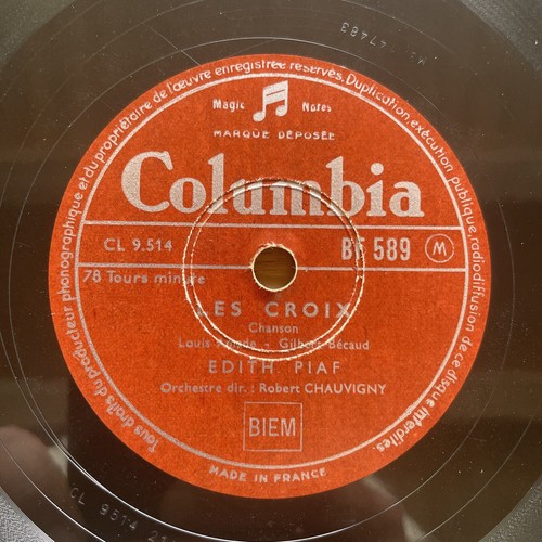 Rpm edith piaf - 78,