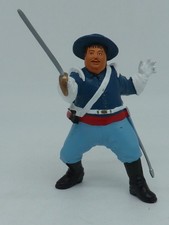 ANCIENNE FIGURINE PVC ZORRO* LE SERGENT GARCIA