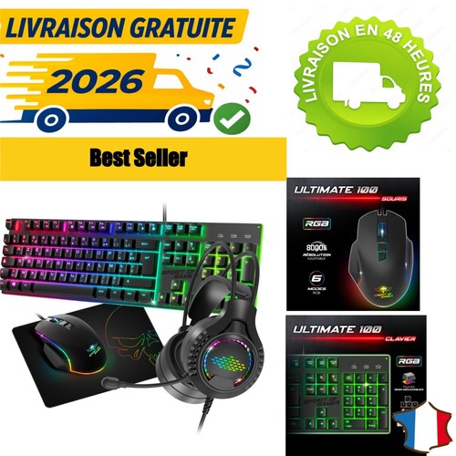 Pack clavier souris - , gamer