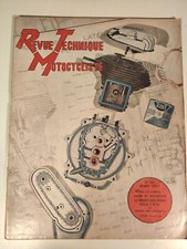 RTM Revue Technique Motocycliste 1953 ancienne Revue Moto scooter Terrot TWN