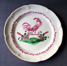 Ancienne Assiette au Coq Les