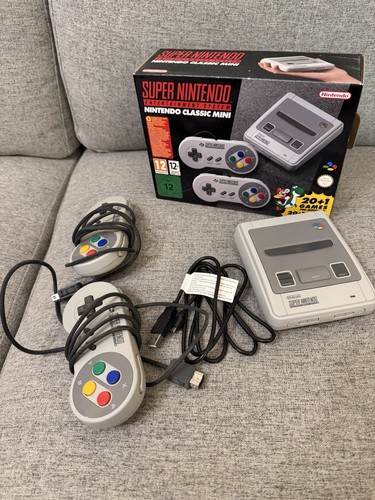 Nintendo super nes mini - super,