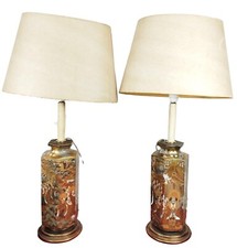 PAIRE D'ANCIENS VASES SATSUMA