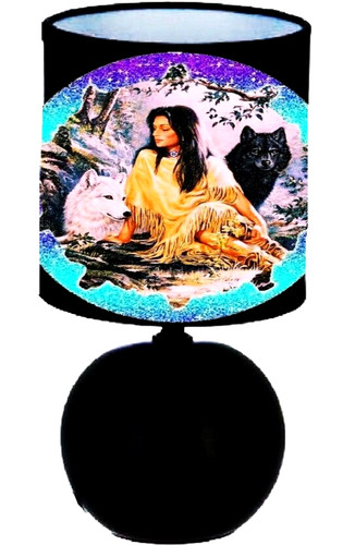 Lampe chevet loup - de,