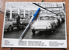 ? Auto Photo presse Originale 1960's VW 1500 NOTCHBACK Factory Foto - Brochure