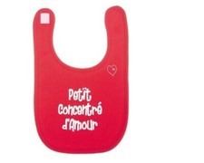 bavoir bébé 1er age avec