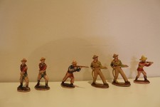Acedo : Six figurines cow-boys