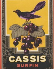 Rare Ancienne étiquette