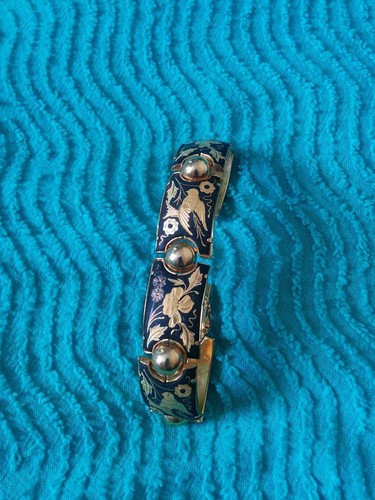 Bracelet broche médaillon - et,