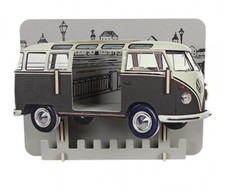 VW combi T1 gris porte