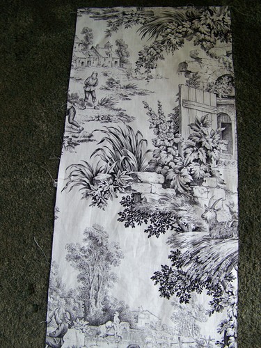 Coupon tissu jouy - coupon, de