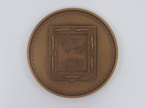 Médaille bronze syndicat - médaille, –