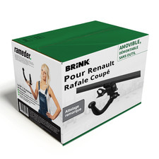 Attelage complet pour Renault Rafale Coupé 23- démontable sans outil Brink TOP