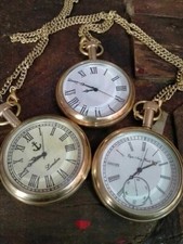 Lot de 3 montres de poche