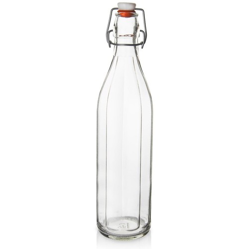 Bouteille verre avec - clip, 1