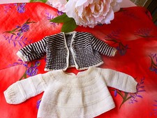 lot vetement ancien tricoté