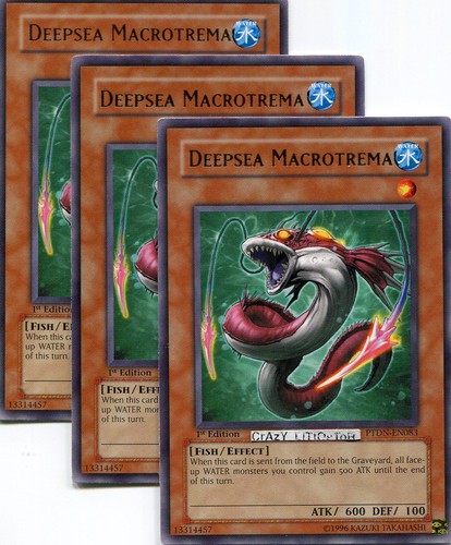 Gi oh deepsea - 3, x