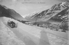 CPA 74 L'HIVER A CHAMONIX / EN