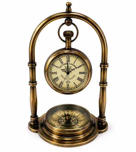Ancienne horloge table - ancienne, de