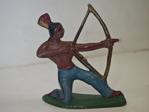 Cowboy indien genoux a l - genoux,,