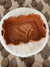 Ancien Plat A Rôtir Terre