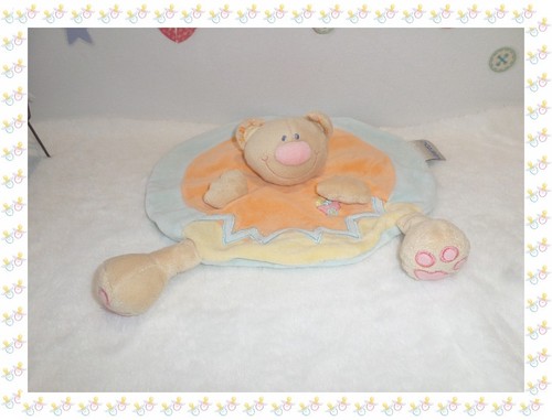 Doudou semi plat rond - plat,