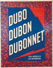 AFFICHE  POSTER   DUBONNET