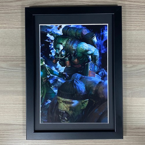 Ork kommandos encadré - encadré, art