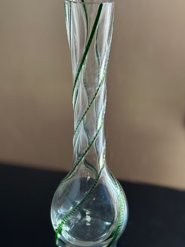Ancien vase verre - vase, en