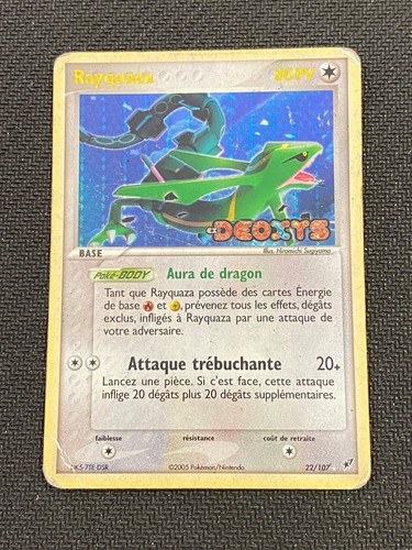 Carte pokémon rayquaza - carte,